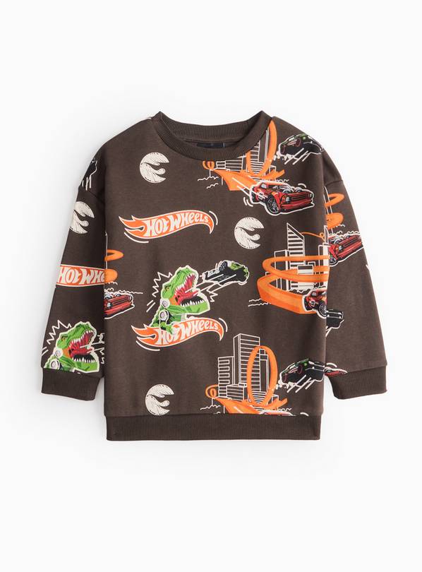 Hot Wheels Character Print Sweatshirt 1-2 years